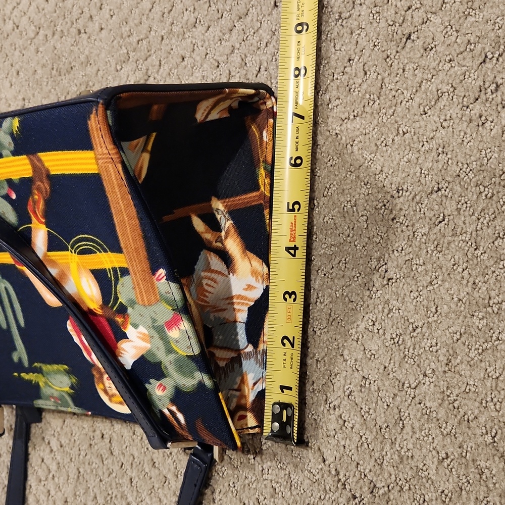 VINTAGE Western style ladies purse Bead trim - Picture 9 of 9